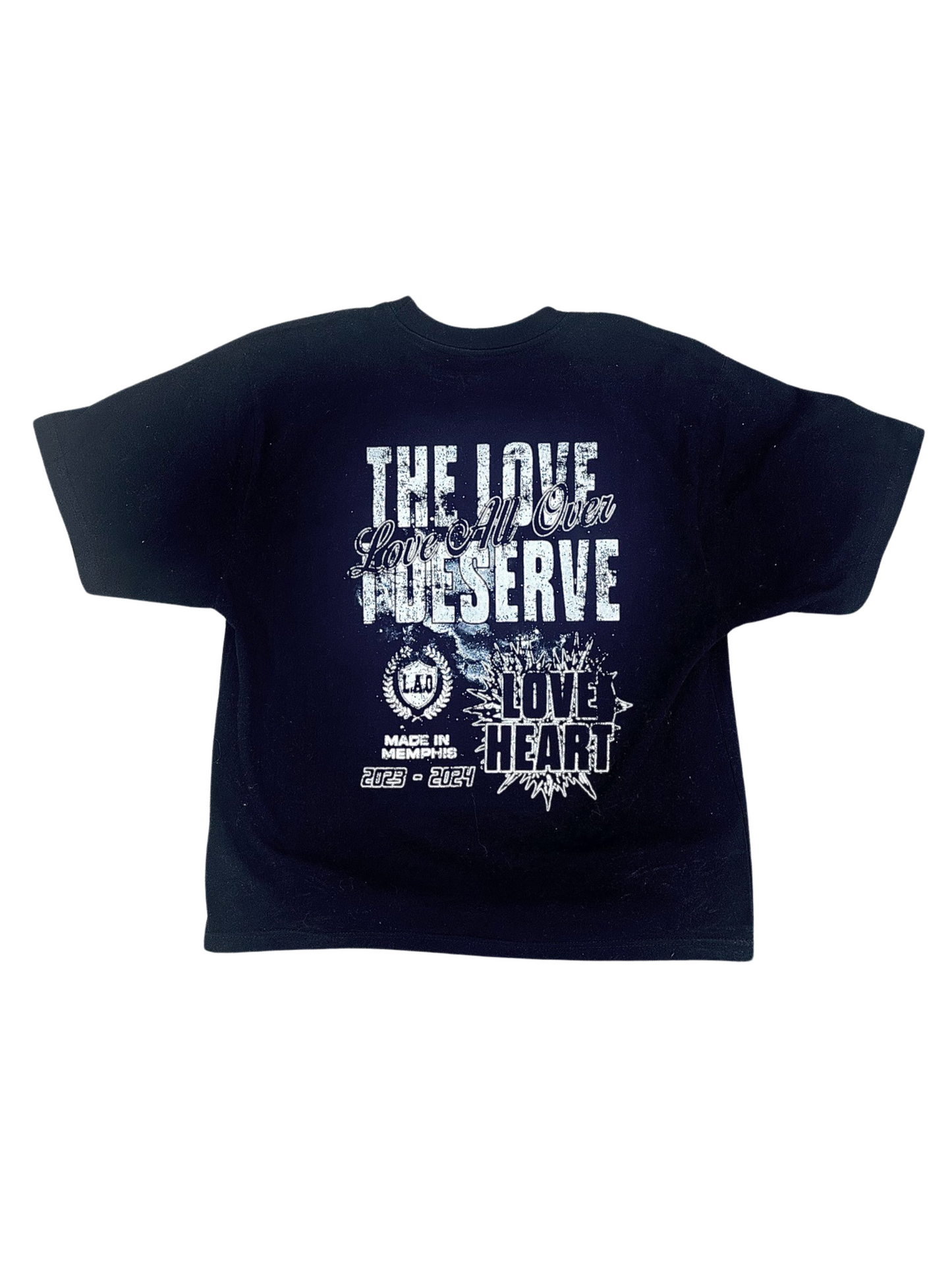 "THE LOVE I DESERVE" OVERSIZED TEE